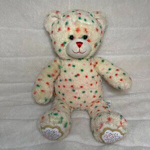 Build-A-Bear Plush Christmas Bear Sugar Cookie Confetti Sprinkles (SKU: 99TO)
